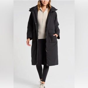 Women's Black Puffer Coat
